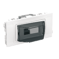 OptiLine 70, adaptor para aparamenta carril DIN, blanco polar