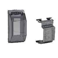 OptiLine 70, adaptor para aparamenta carril DIN, aluminio metálico