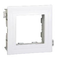 OptiLine 70, adaptor for Unica wiring device, 1module, blanco polar