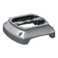 OptiLine 70, paena de entrada para columna/minicolumna doble aluminio, gris