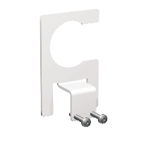 OptiLine 45 OptiLine 70- fijación a bandeja para columnas, blanco