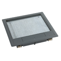 OptiLine 45, caja de acceso desde el suelo, sin módulos