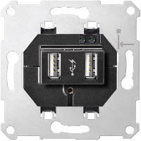 Cargador USB doble
