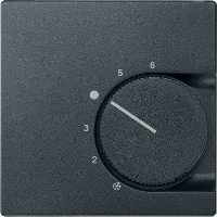Tapa para termostato Antracita
