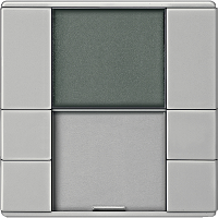 Termostato con pantalla Artec acero inoxidable