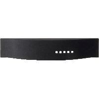 Cubierta USB para panel táctil de 7", negro