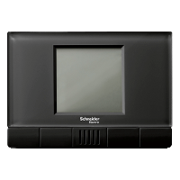 Termostato KNX cristal negro