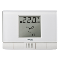 Termostato KNX cristal blanco