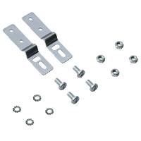 Set 2x Steel Wall Fixing Lugs