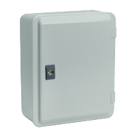 Caja industrial de metal- cubierta ciega -abisagrada, Al256 x An206 x L93 -IP55