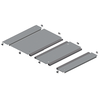 Spacial SF, placa entrada cables 2 entradas 800x1,200mm