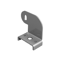 Soporte para Paso ajust desliz Spacial S3D en placa entrada de flexicable