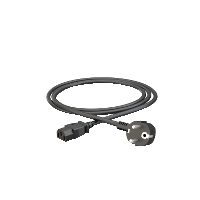 Actassi, cable de alimentación para el ventilador, Schuko