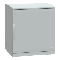 Thalassa PHD, Armario H843A750 D620 IP55, puerta simple