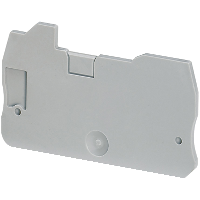 Tapa NSYTR para bloque de terminales de nivel único híbrido 1x1, 1,5mm2