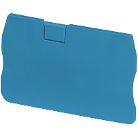 Tapa NSYTR para borneros de nivel único de resorte y Push-in 1x1, 2,5mm2 BL