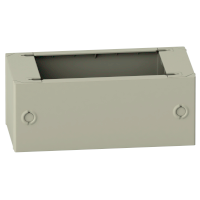 Zócalo poliéster para armarios PLA(T)104, apertura frontal IP44-IK10 RAL7032