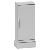 Zócalo poliester para armarios PLAZ(T)76 apertura frontal IP44-IK10 RAL7035