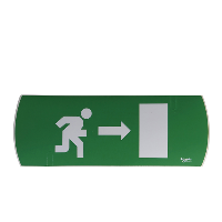 10 DERECHA pegatinas de pictogramas LUXA 6/11 W