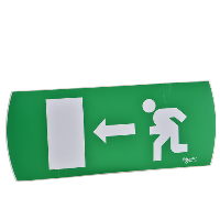 10 IZQUIERDA pegatinas de pictogramas LUXA 8W