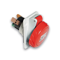 Toma panel en ángulo PK Pratika con conexión 32A IP 67 380 V 3 polos T 50-60 Hz