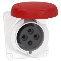 Toma panel en ángulo PK Pratika con conexión 32A IP 67 380 V 3p+T 50-60 Hz