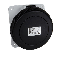 Toma panel angulada PK Pratika con conexión 32A IP 67 500 V 3 polos T 50-60 Hz