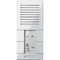Teléfono Elegance empotrado blanco