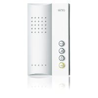 Teléfono manos libres blanco