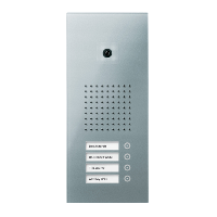 Placa calle video Glass, 4 viv