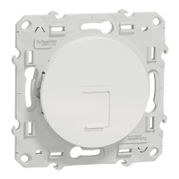 Odace, Toma RJ-45 cat.6. UTP , blanco