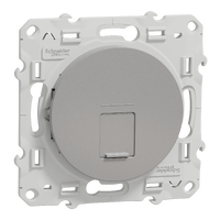 Odace, Toma RJ-45 cat.6. UTP Plata