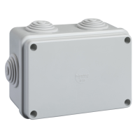 Caja de conexiones Pilote IP55 120x80x50 con ojales