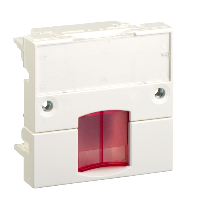 Soporte 45x45 ad. cortina roja