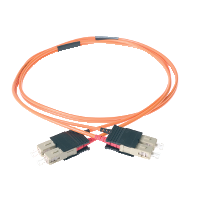 Actassi FL-C Fibre Optic Patchcord OM2 50/125 SCd-SCd LSZH 2m
