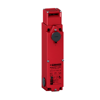 Metal safety switch XCSLF, 2 NC+2 NO- slow break, 3 entries tapped M20, 24V