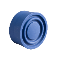 Blue boot for circular flush pushbutton Ø22