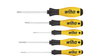 Wiha Juego de destornilladores SoftFinish® ESD ranurados, Phillips, de 5 unid. (27252)