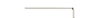 Wiha Llave Allen hexagonal, en niquelado brillante 10.0 mm x 231 mm (01211)