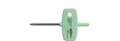 Wiha Llave Allen con mango de llave TORX®, acabado en oxidación negra 20IP x 80 mm (26188)