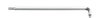 Wiha Llave Allen TORX® con cabeza esférica, con brazo corto, plata titanio T40 x 210 mm (40977)