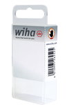 Wiha Juego de bits Standard de 25 mm Phillips (PH1), de 10 unid., de 1/4" C6,3 en caja (10151)