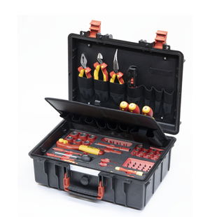 Wiha Juego de caja de herramientas L eMobility 62 unid. (45833)