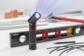 Wiha Linterna con LED, láser y luz UV incl. 3 pilas AAA 100 - 310 lm (41286)