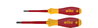 Wiha Juego de destornilladores SoftFinish® electric PlusMinus/Phillips de 2 unid. en tarjeta para autoservicio (32281)