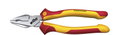 Wiha Alicates universales Professional electric con DynamicJoint® y OptiGrip con filo de corte extralargo 225 mm, 9" (26717)