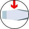 Wiha Destornillador SoftFinish® TORX® Tamper Resistant (con taladro), con varilla redonda T40H x 130 mm (01306)