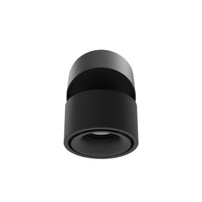 Acacia II Colour Switchable Adjustable Surface Mount Ceiling Spot - Black
