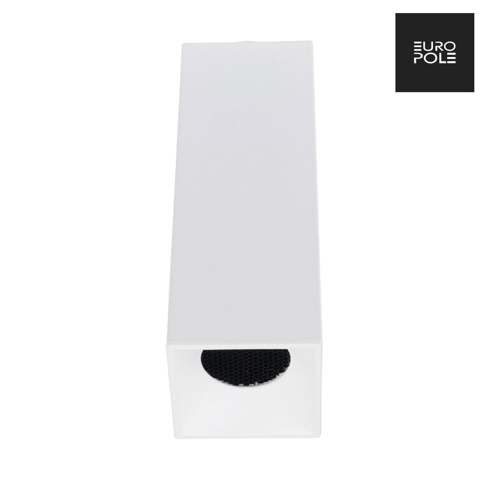 ANOVI UNIVERSAL 6W 200MM RECESSED/SURFACE DIMMABLE COLOUR SWITCHABLE DOWNLIGHT FIXED SQUARE MATT WHITE