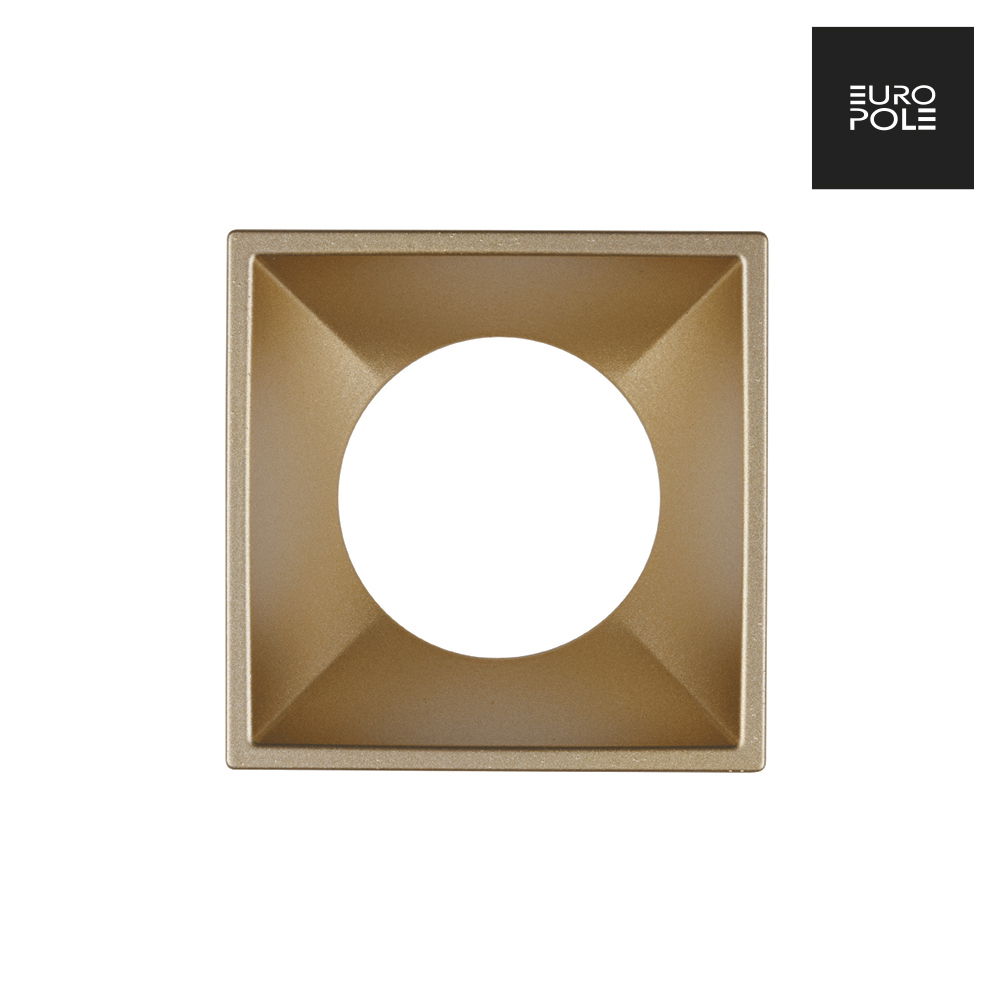 ANOVI UNIVERSAL Decorative Ring Square - Satin Gold